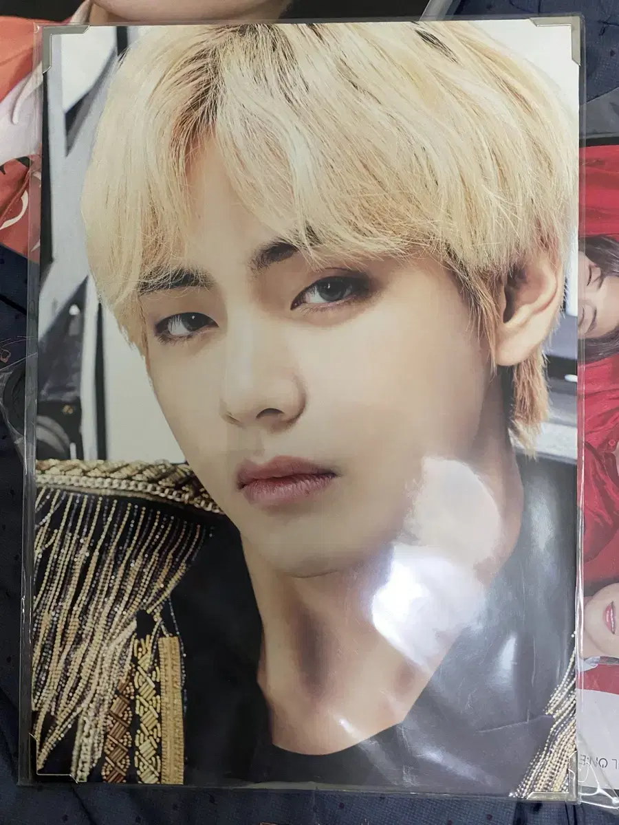 방탄 프포 피켓 뷔 bts v